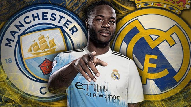 Báo chí Tây Ban Nha tin rằng Real Madrid đủ sức chi đến 170 triệu euro để mua Sterling từ Man City