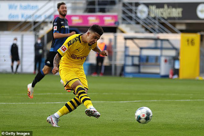 Sancho tỏa sáng rực rỡ tại Bundesliga mùa này trong màu áo Dortmund