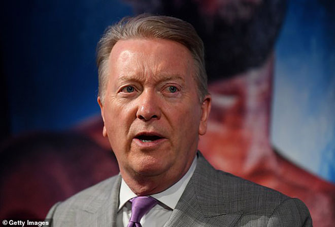 Nhà quảng bá Frank Warren cho rằng Fury đáng giá "nghìn tỷ USD"