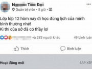 Giáo dục - du học - Xác minh thông tin thầy giáo ở Hà Nội giải đề thi khảo sát lớp 12 để học sinh chép