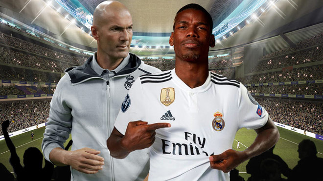 Zidane muốn hiện thực hóa giấc mơ của Pogba