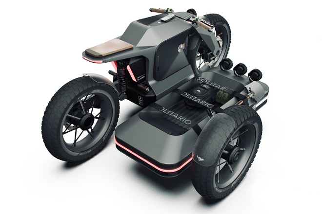 Concept mô tô điện của BMW.