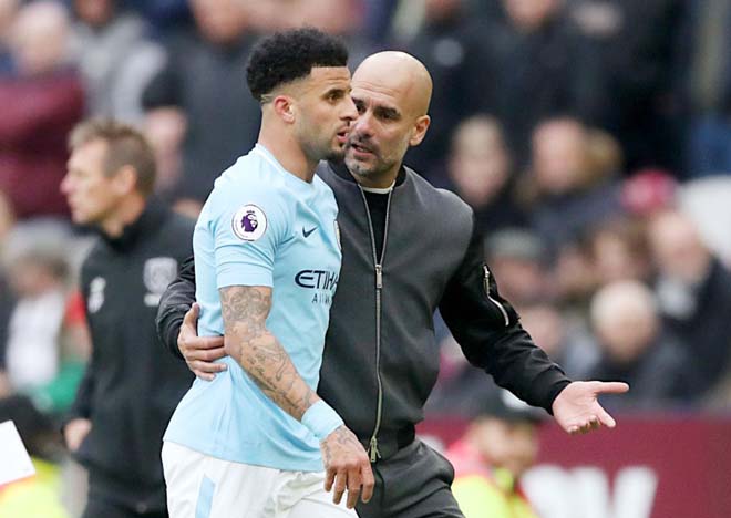 Man City ê mặt vì Kyle Walker