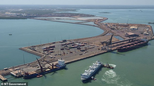Cảng Darwin (Úc), nơi liên quan tới vụ mua lại gây tranh cãi giữa Úc và Trung Quốc. Ảnh: NT Government