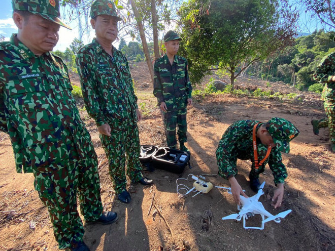 Tùy tình hình, lực lượng bộ đội biên phòng sẽ triển khai thêm nhiều thiết bị bay mới