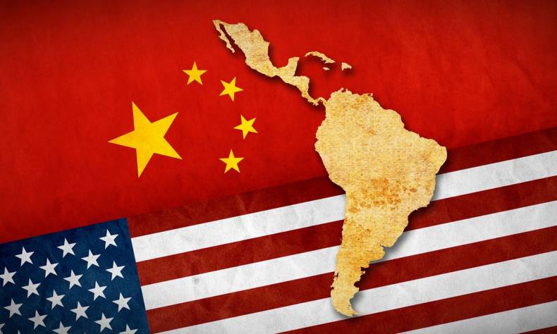 Mỹ và Trung Quốc đang cạnh tranh tầm ảnh hưởng ở khu vực Mỹ Latinh (ảnh: BBC)