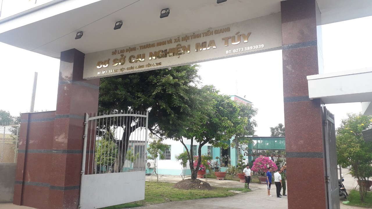 Cơ sở Cai nghiện ma túy tỉnh Tiền Giang.