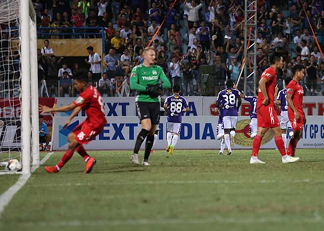 Hà Nội luôn giành ưu thế trên sân nhà Hàng Đẫy khi đón tiếp HAGL ở V-League