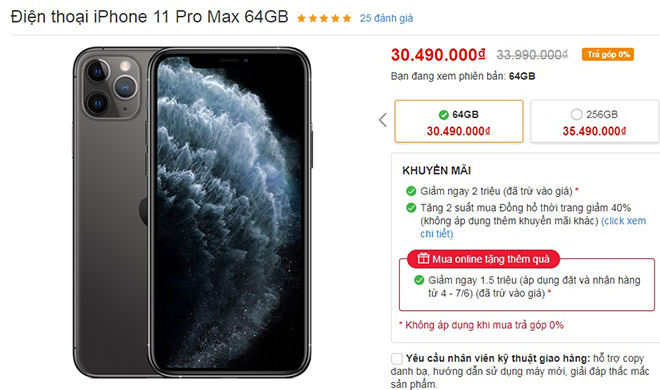 Galaxy S20+ và iPhone XS Max bất ngờ giảm 5 triệu đồng - 4