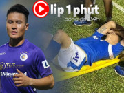 Bóng đá - SAO hàng đầu V-League gãy chân, HAGL thua Hà Nội cực &quot;nóng&quot; (Clip 1 phút Bóng đá 24H)