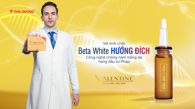 Chuyên gia Guillaume đánh giá cao serum đặc hiệu nám valentine&nbsp;