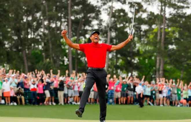 "Siêu hổ" Tiger Woods với những thành tích lớn trong golf xứng đáng đứng hạng 4