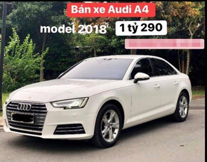 Midu công khai rao bán Audi A4