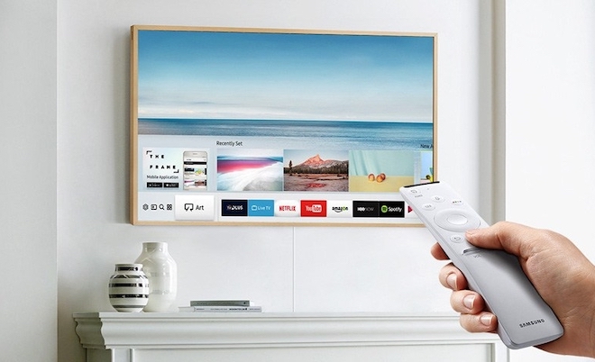 TV Samsung có thể biến thành một bức tranh nhờ tính năng thú vị sẵn có.