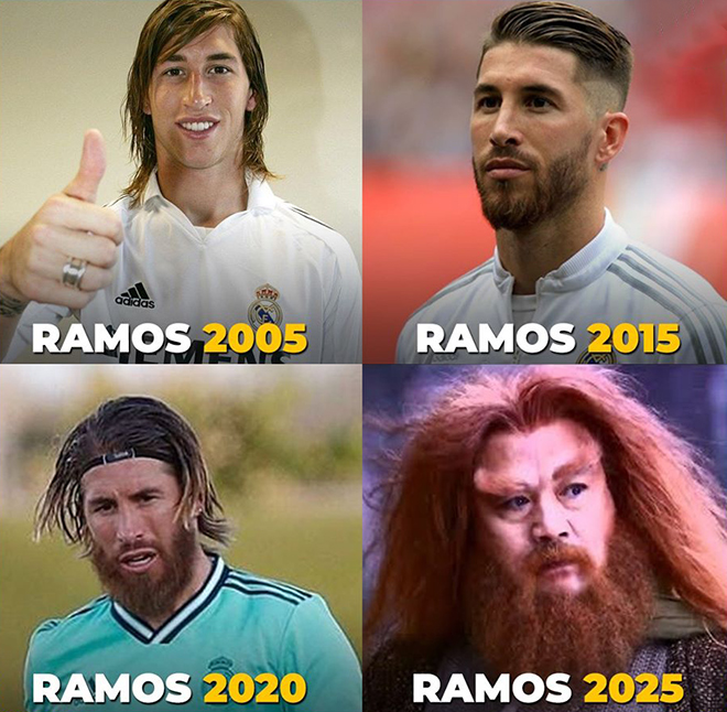 HÌnh ảnh mới nhất&nbsp;của Sergio Ramos sau mùa dịch.