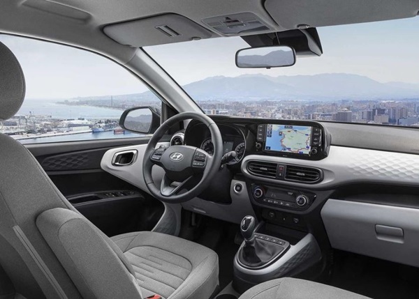 Nội thất Hyundai i10 năm 2020