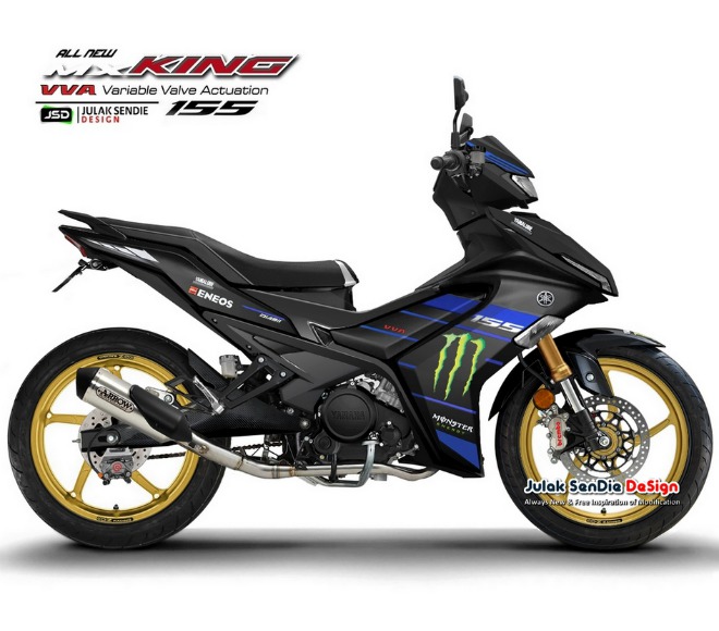 Yamaha MX King 155 VVA Livery Monster Energy MotoGP.