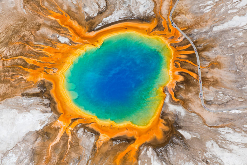 Vụ phun trào lớn nhất của núi lửa Yellowstone&nbsp; tạo ra lớp dung nham có thể bao phủ một khu vực rộng tương đương bang New Jersey, Mỹ (Ảnh:Arte)