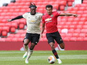 Bóng đá - MU đá nội bộ, Pogba đấu Fernandes: 3 SAO ghi cú đúp, rượt đuổi mãn nhãn