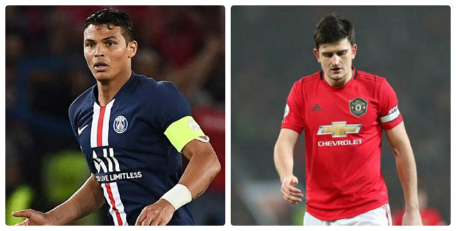 Thiago Silva và Harry Maguire có thể tạo thành cặp trung vệ lý tưởng của MU mùa tới