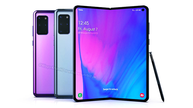 Ảnh concept Galaxy Fold 2.