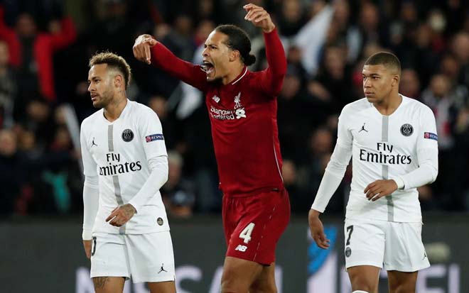 Van Dijk sẽ sát cánh với Neymar và Mbappe?