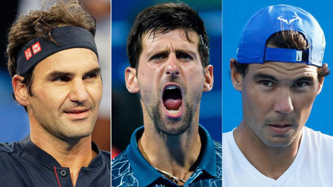 Federer, Djokovic và Nadal