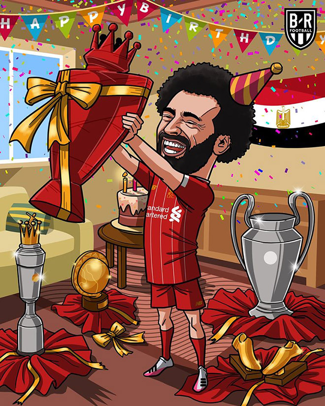 Salah cùng Liverpool đang mang chờ khoảnh khắc nâng cúp ngoại hạng Anh năm nay.