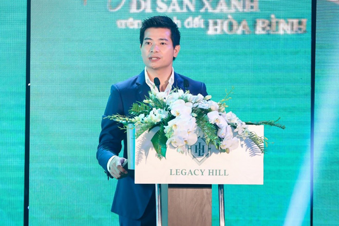 Ông Nguyễn Thọ Tuyển – Chủ tịch HĐQT BHS Group phát biểu tại sự kiện