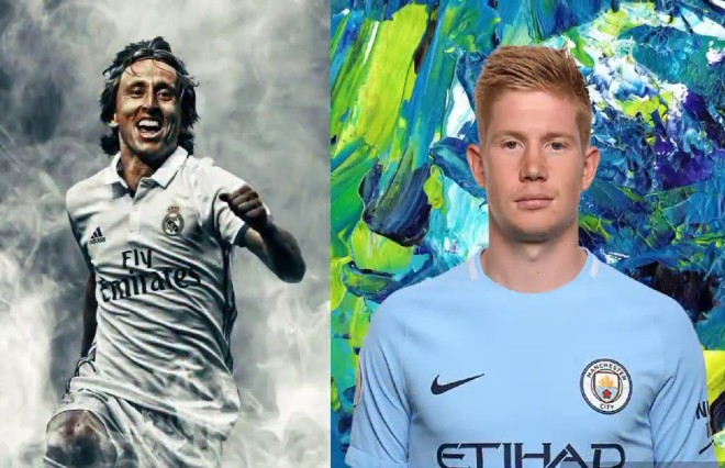 Modric sẽ bị thay thế bởi Kevin de Bruyne