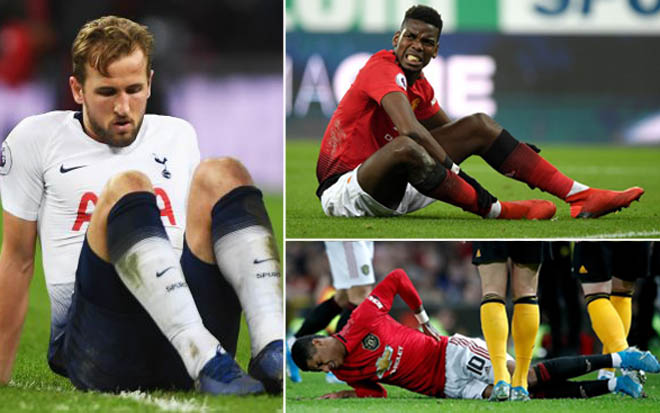 Sau khi bình phục chấn thương, Harry Kane, Pogba hay Rashford lại đối diện nguy cơ... trở lại giường bệnh