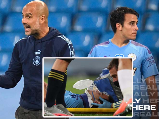 Pep xác nhận hậu vệ&nbsp;Eric Garcia đã qua cơn nguy kịch