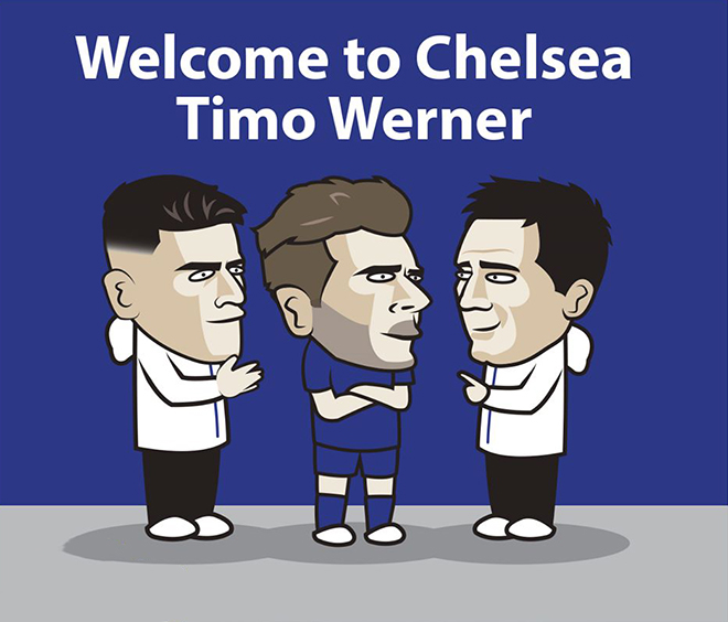 Chelsea chính thức chiêu mộ thành công Timo Werner.