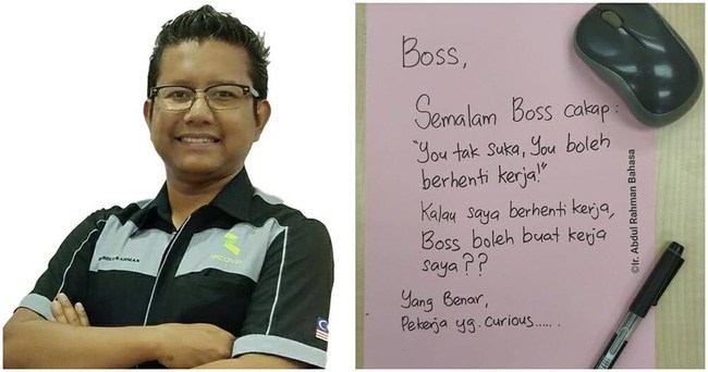Chàng kỹ sư Ir Abdul Rahman Bahasa và màn "tung chiêu" nhằm đạt được mức lương xứng đáng hơn.&nbsp;