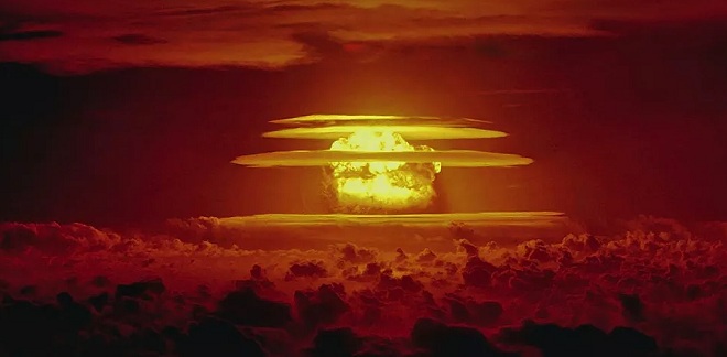 Vụ thử bom hạt nhân của Mỹ năm 1954.