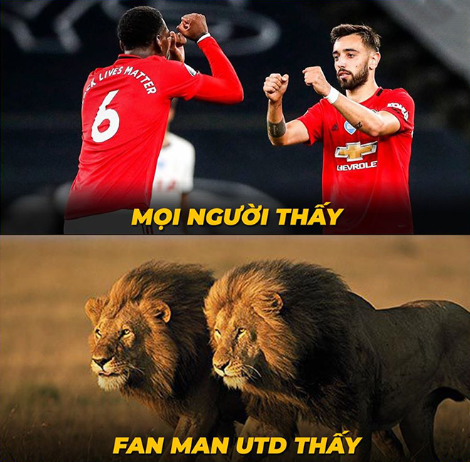 Pogba lần đầu thi đấu cùng Bruno Fernandes.