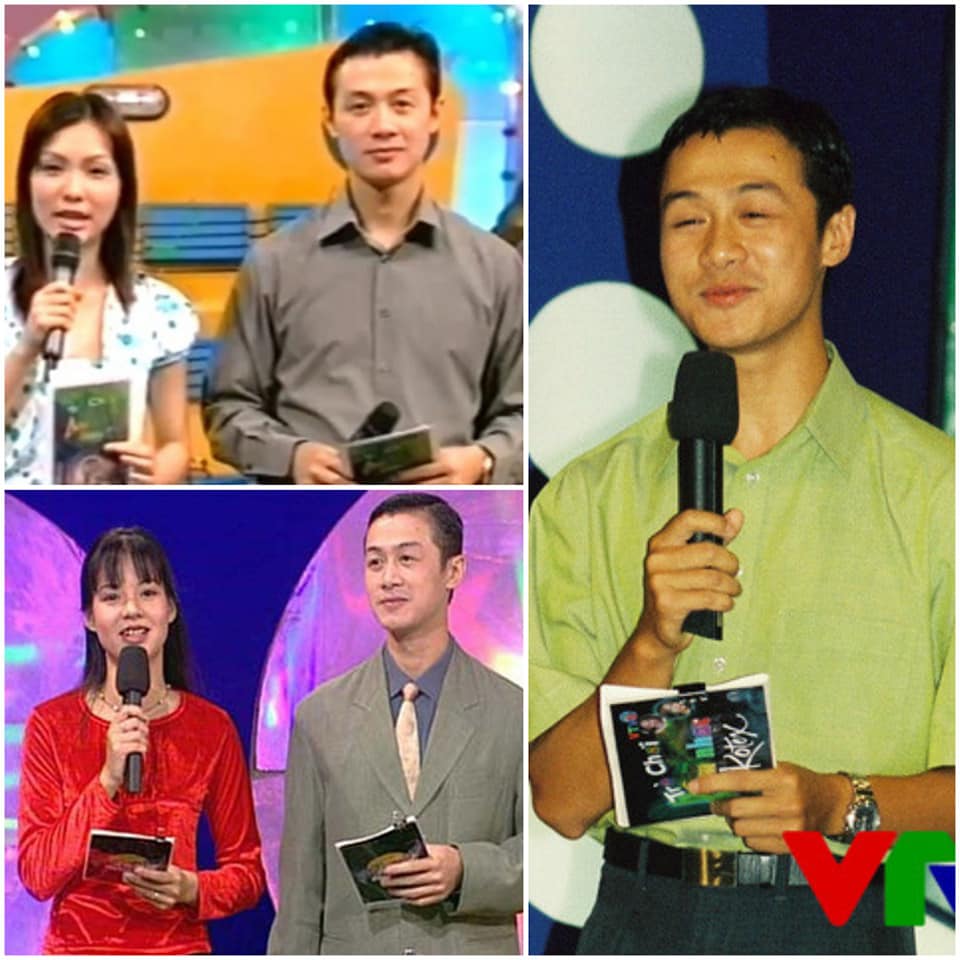 MC Anh Tuấn chia sẻ hình ảnh dẫn chương trình cùng MC Diễm Quỳnh và MC Ngọc Linh