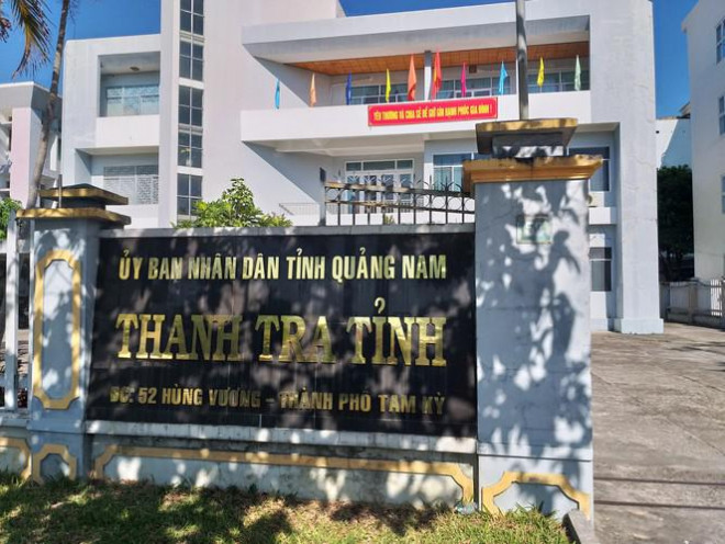 Sáng nay Thanh tra tinh Quảng Nam tiến hành công bố kết quả thanh tra vụ mua máy xét nghiệm