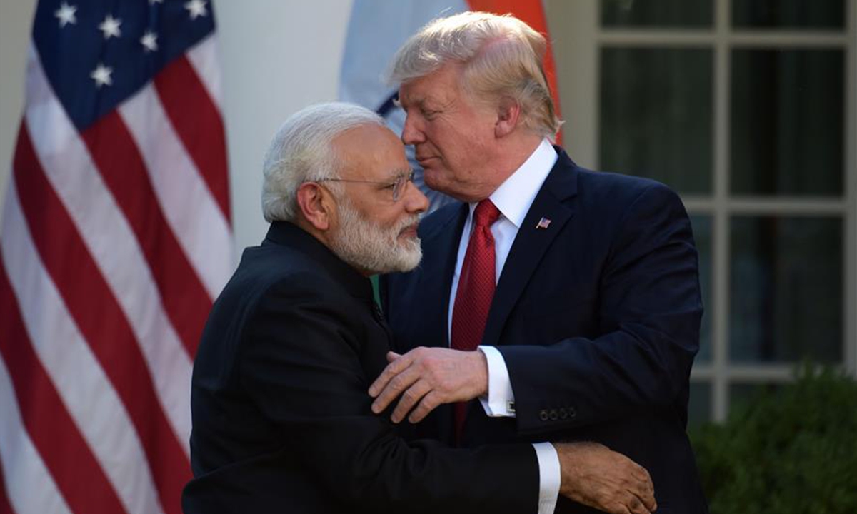 Ấn Độ và Mỹ theo đuổi những mục tiêu khác nhau.