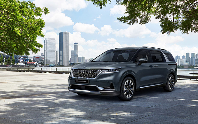 Vén màn Kia Sedona 2021, thiết kế trẻ trung và hiện đại hơn - 3