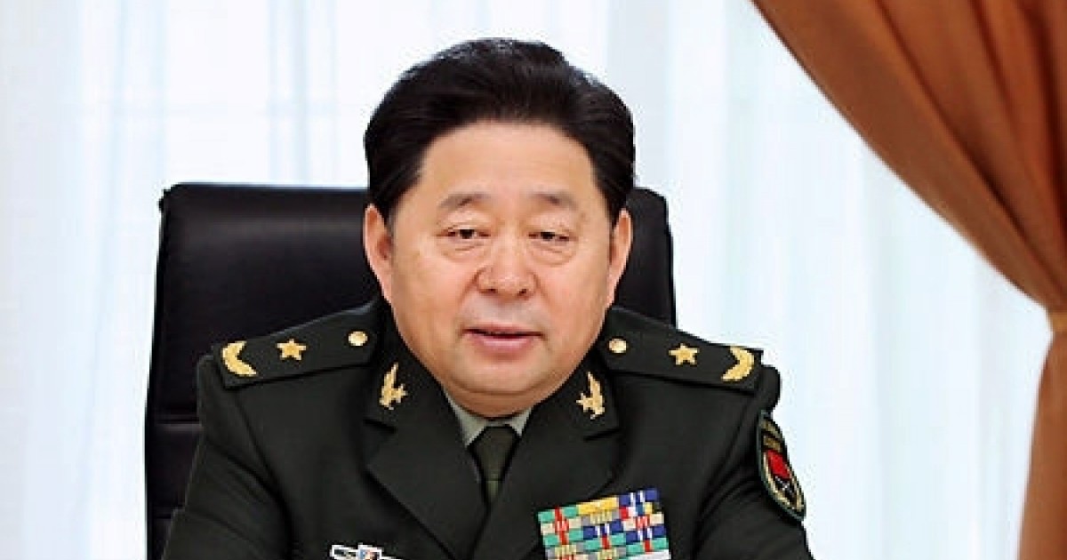 Quan tham Cốc Tuấn Sơn - Phó Chủ nhiệm Tổng cục Hậu cần quân đội Trung Quốc (ảnh: Sina)