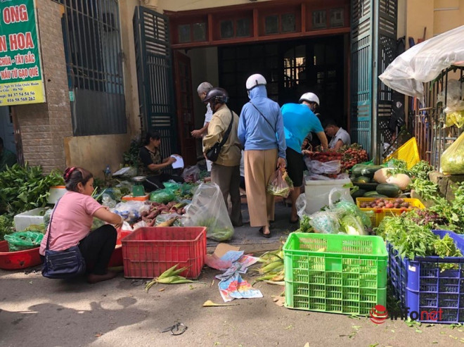 Rau củ hút khách những ngày nắng nóng