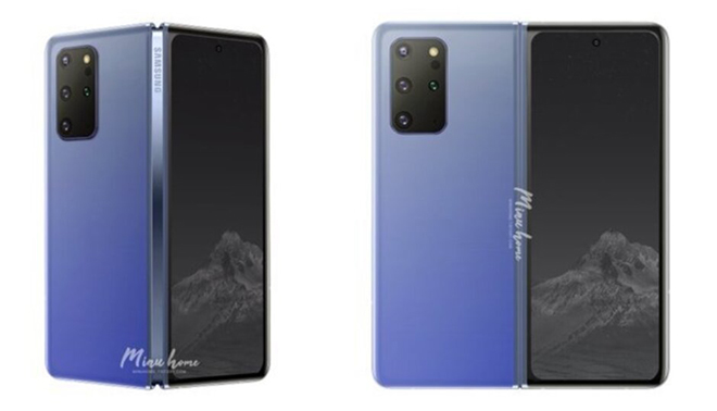 Ảnh concept cũ của&nbsp;Galaxy Fold 2.