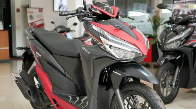 Ngắm 2020 Honda Vario 150 mới nhất, bản đen đỏ, xọc hổ vằn - 10