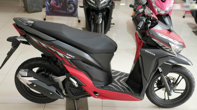 Ngắm 2020 Honda Vario 150 mới nhất, bản đen đỏ, xọc hổ vằn - 5
