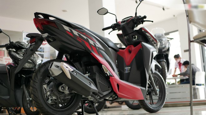 Ngắm 2020 Honda Vario 150 mới nhất, bản đen đỏ, xọc hổ vằn - 6