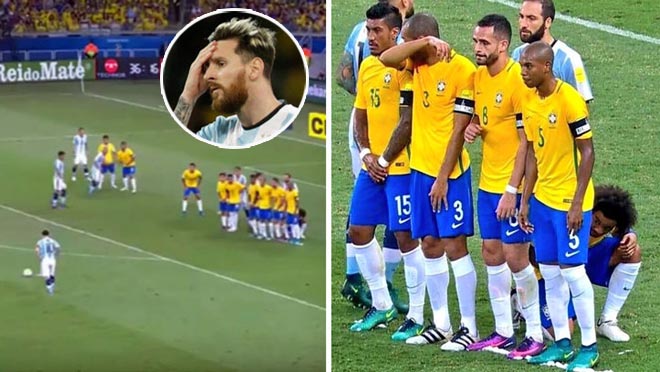 Messi cũng là "nạn nhân" của chiến thuật dựng hàng rào cực kì độc đáo này