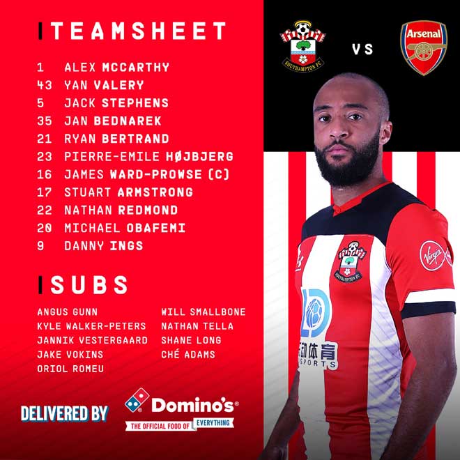 Trực tiếp bóng đá Southampton - Arsenal: Tận dụng tốt lợi thế (Hết giờ) - 6