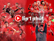 Bóng đá - Liverpool vô địch Ngoại hạng Anh sớm, có giúp MU đua top 4 (Clip 1 phút Bóng đá 24H)?