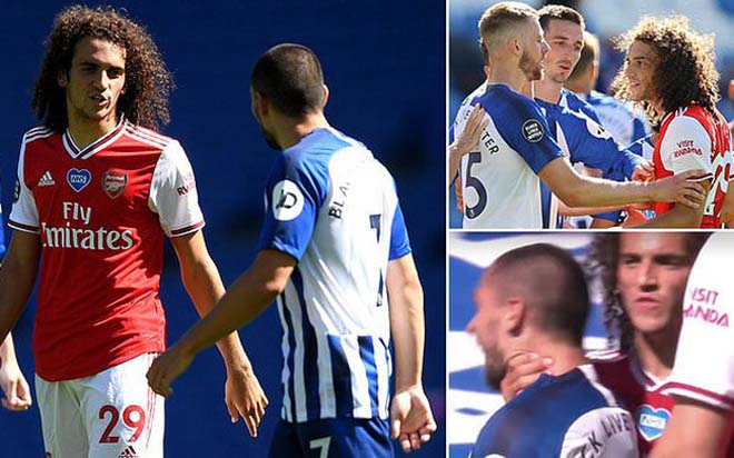 Guendouzi có những hành vi phi thể thao với Maupay